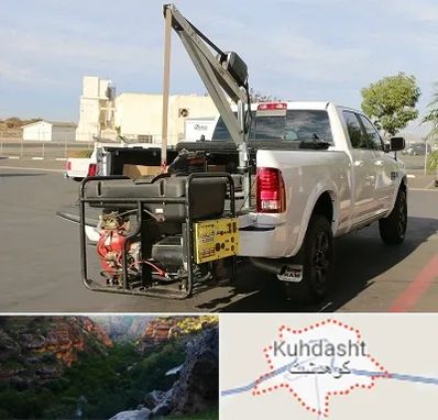 جرثقیل نیسان در کوهدشت