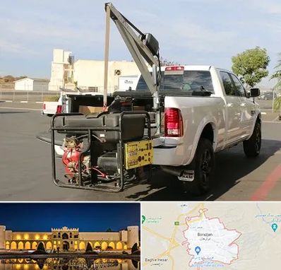 جرثقیل نیسان در برازجان