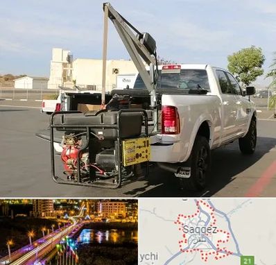 جرثقیل نیسان در سقز