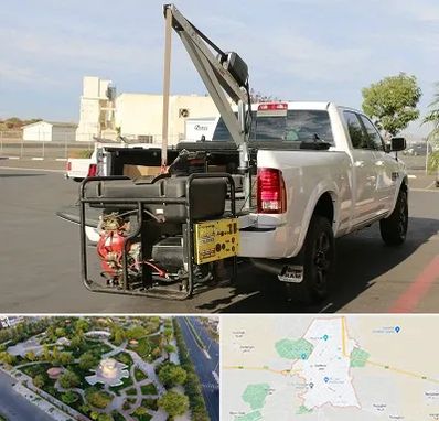 جرثقیل نیسان در کاشمر