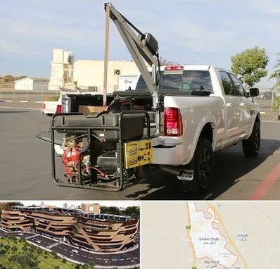 جرثقیل نیسان در شاهین شهر