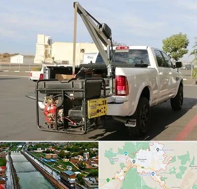 جرثقیل نیسان در مراغه