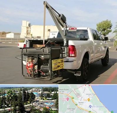 جرثقیل نیسان در رودسر