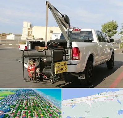 جرثقیل نیسان در فریدونکنار