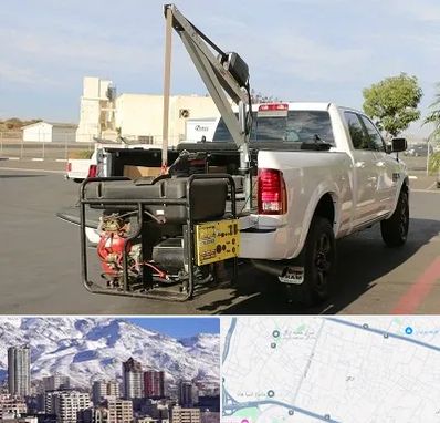 جرثقیل نیسان در ازگل