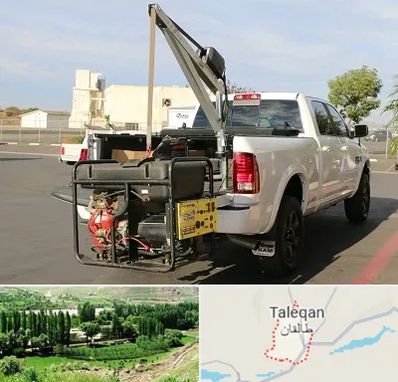 جرثقیل نیسان در طالقان