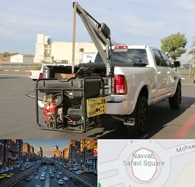 جرثقیل نیسان در نواب