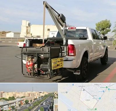 جرثقیل نیسان در کیانمهر کرج