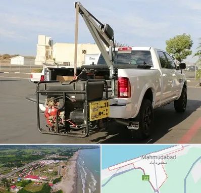 جرثقیل نیسان در محمودآباد