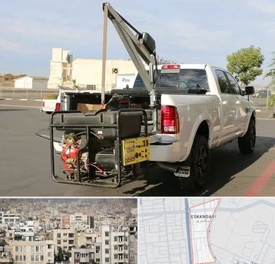 جرثقیل نیسان در اسکندری