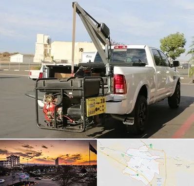 جرثقیل نیسان در قوچان