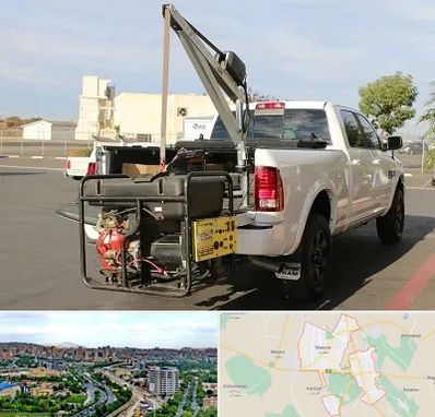 جرثقیل نیسان در شهریار