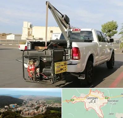 جرثقیل نیسان در گرگان