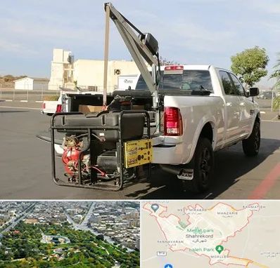 جرثقیل نیسان در شهرکرد