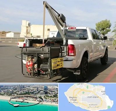 جرثقیل نیسان در کیش