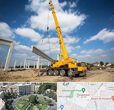 اجاره جرثقیل در جهانشهر کرج 