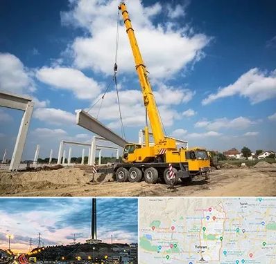 اجاره جرثقیل در منطقه 2 تهران 