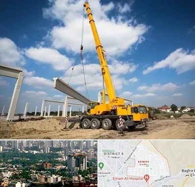 اجاره جرثقیل در عظیمیه کرج 