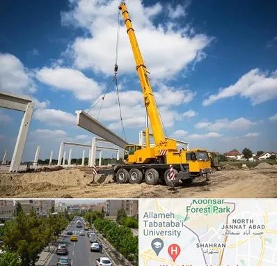 اجاره جرثقیل در شهران 