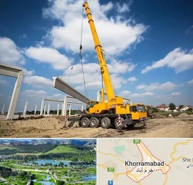 اجاره جرثقیل در خرم آباد