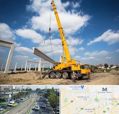 اجاره جرثقیل در جنوب تهران 