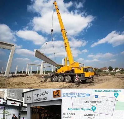 اجاره جرثقیل در منیریه 