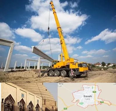 اجاره جرثقیل در ساوه