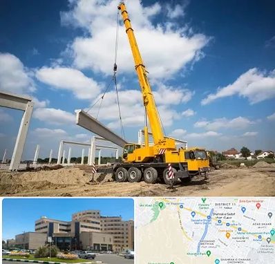 اجاره جرثقیل در صیاد شیرازی مشهد