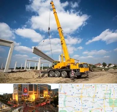 اجاره جرثقیل در جنت آباد تهران 