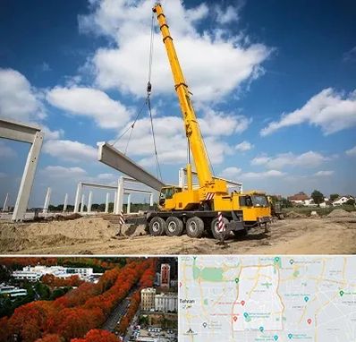 اجاره جرثقیل در منطقه 6 تهران 