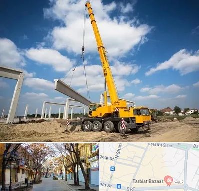 اجاره جرثقیل در تربیت تبریز