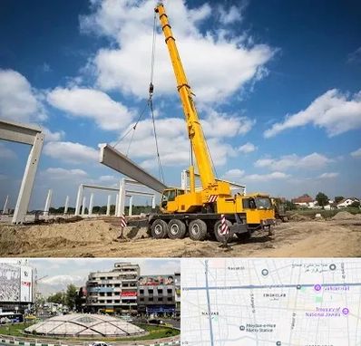 اجاره جرثقیل در مرکز تهران