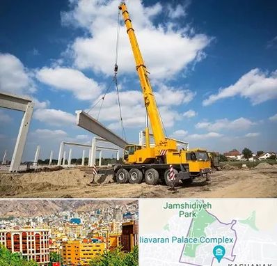 اجاره جرثقیل در نیاوران 