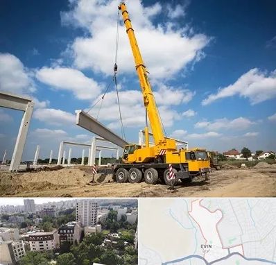 اجاره جرثقیل در اوین