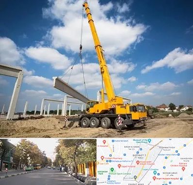 اجاره جرثقیل در شریعتی 