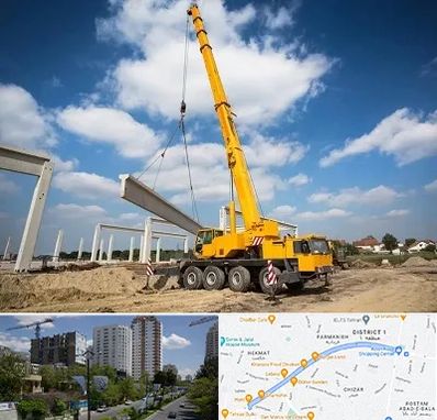 اجاره جرثقیل در اندرزگو