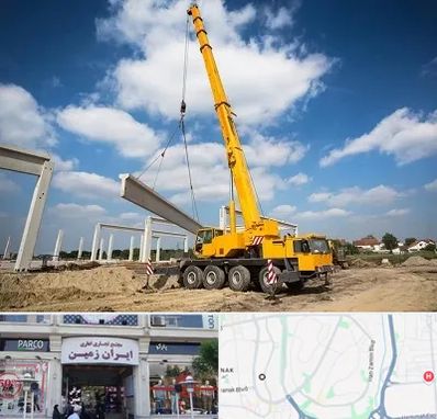 اجاره جرثقیل در ایران زمین