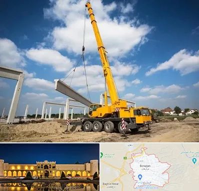 اجاره جرثقیل در برازجان