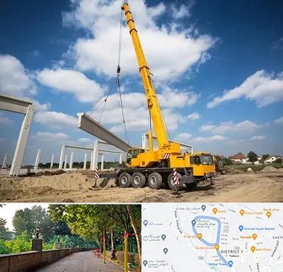 اجاره جرثقیل در بلوار گیلان رشت