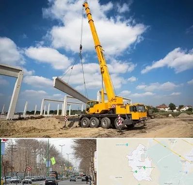 اجاره جرثقیل در نظرآباد کرج