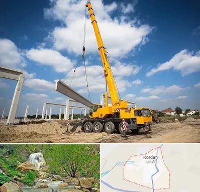 اجاره جرثقیل در کردان