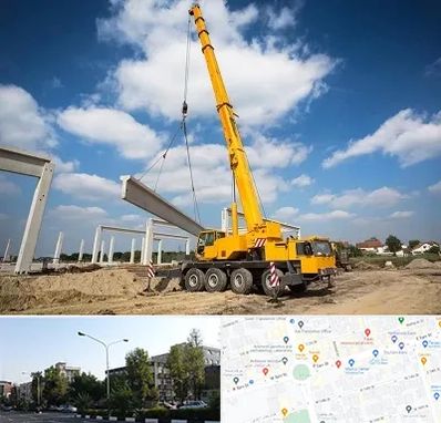 اجاره جرثقیل در میدان کاج 