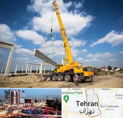 اجاره جرثقیل در صادقیه 