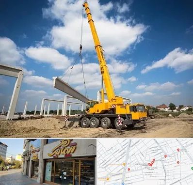 اجاره جرثقیل در عطاران قم