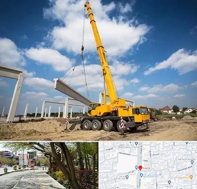 اجاره جرثقیل در خیابان توحید اصفهان