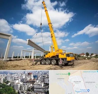 اجاره جرثقیل در ولنجک 