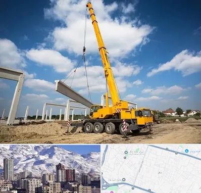 اجاره جرثقیل در ازگل