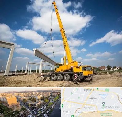 اجاره جرثقیل در تهرانپارس 