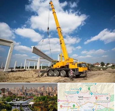 اجاره جرثقیل در منطقه 1 تهران 