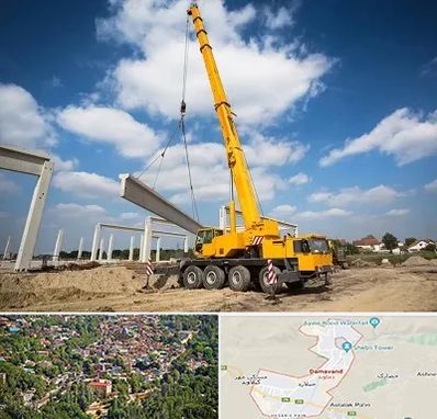 اجاره جرثقیل در دماوند